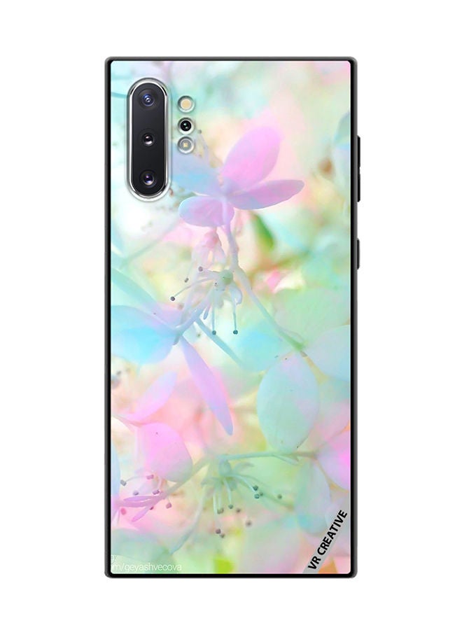 VR CREATIVE Protective Case Cover For Samsung Galaxy Note10 Plus 5G Flower Design Multicolour - Image 1