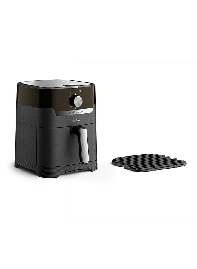 Tefal EasyFry Classic 2 In 1 Air Fryer And Grill 4.2 L 1550 W EY501828 Black - Image 3