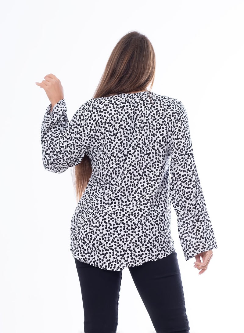 BEBO Blouse Sleeve Embossed  - Image 3