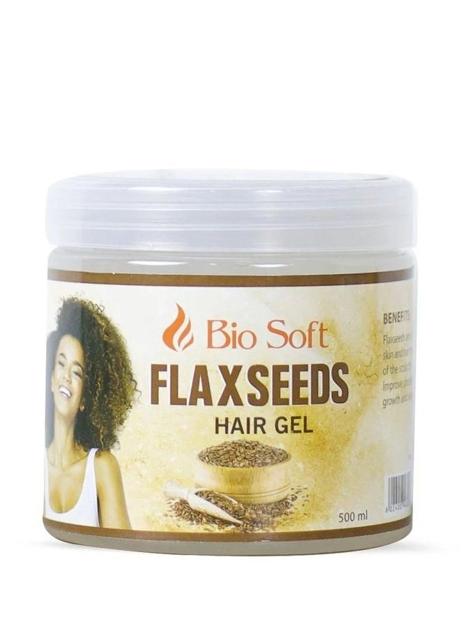 Bio Soft Flaxseeds Hair Gel For Curls 500ml 