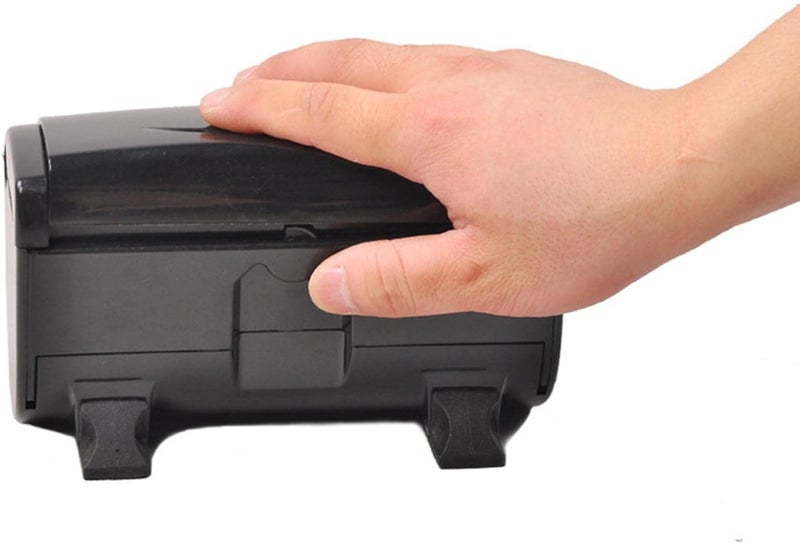 klarako Tin Foil Cutter Automatic Compact Black Multi Functional Easy to Use Foil Paper Dispenser Storage Box for Hairdressing Hair Salon Home Use - Image 5