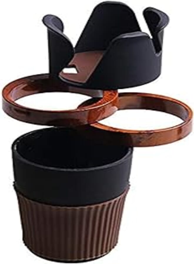 VUP 5 in 1 Auto Multi-fuctional Cup Holder Smartphone Drink Sunglasses Card Coin Small Accessories Holder