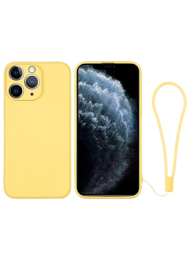 S-TOP Case For iPhone 11 Pro Max Silicone Phone Case with Wrist Strap - Image 1
