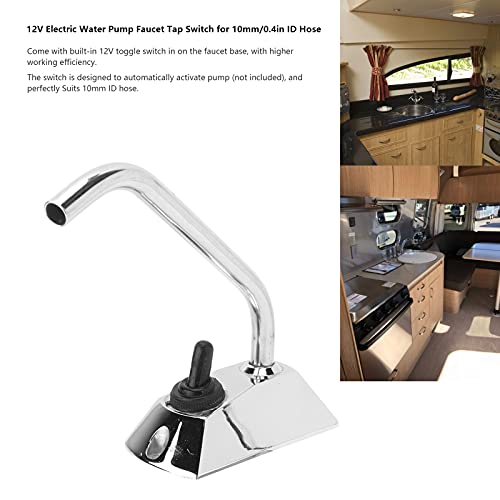 Acouto 12V Electric Faucet for Caravan Motorhome RV - Image 4