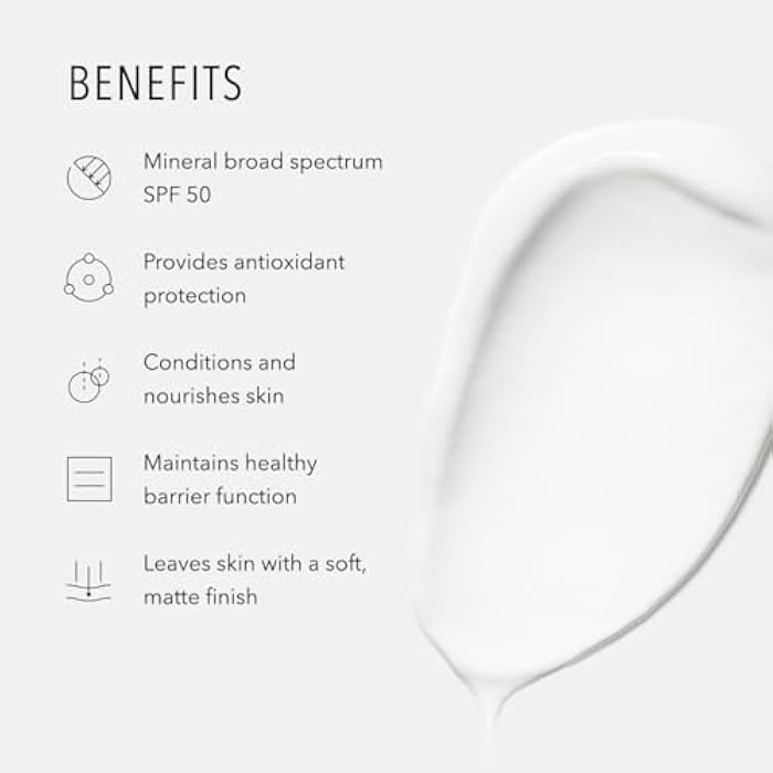 HydroPeptide واقي شمس للوجه من هايدروبيبتيد سولار ديفينس، SPF 50 طيف واسع، غير ملون، مرطب وغني بمضادات الأكسدة، 1.7 أونصة - Image 3