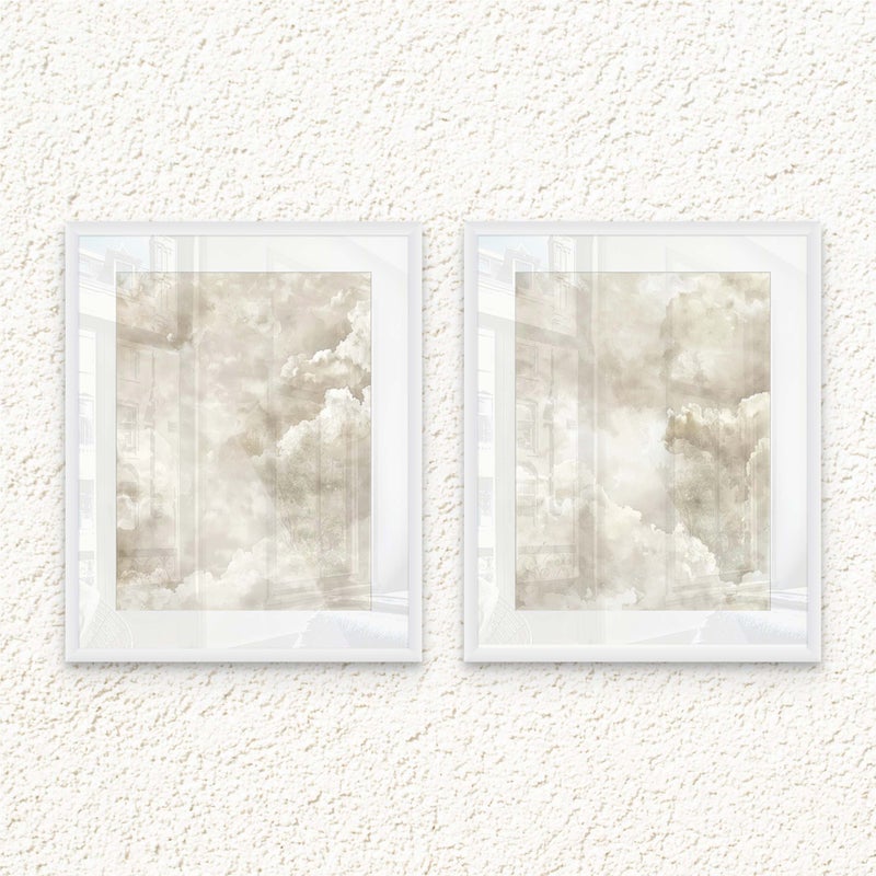 آرت دیکور  ديكور فني، طباعة بورتريه فنية جميلة مؤطرة، عمل فني تجريدي حديث، مطبوعات تجريدية بسيطة، ديكور جداري لغرفة المعيشة، غرفة النوم، المكتب، الاستوديو، ديكور منزلي - وإهداء - Image 1