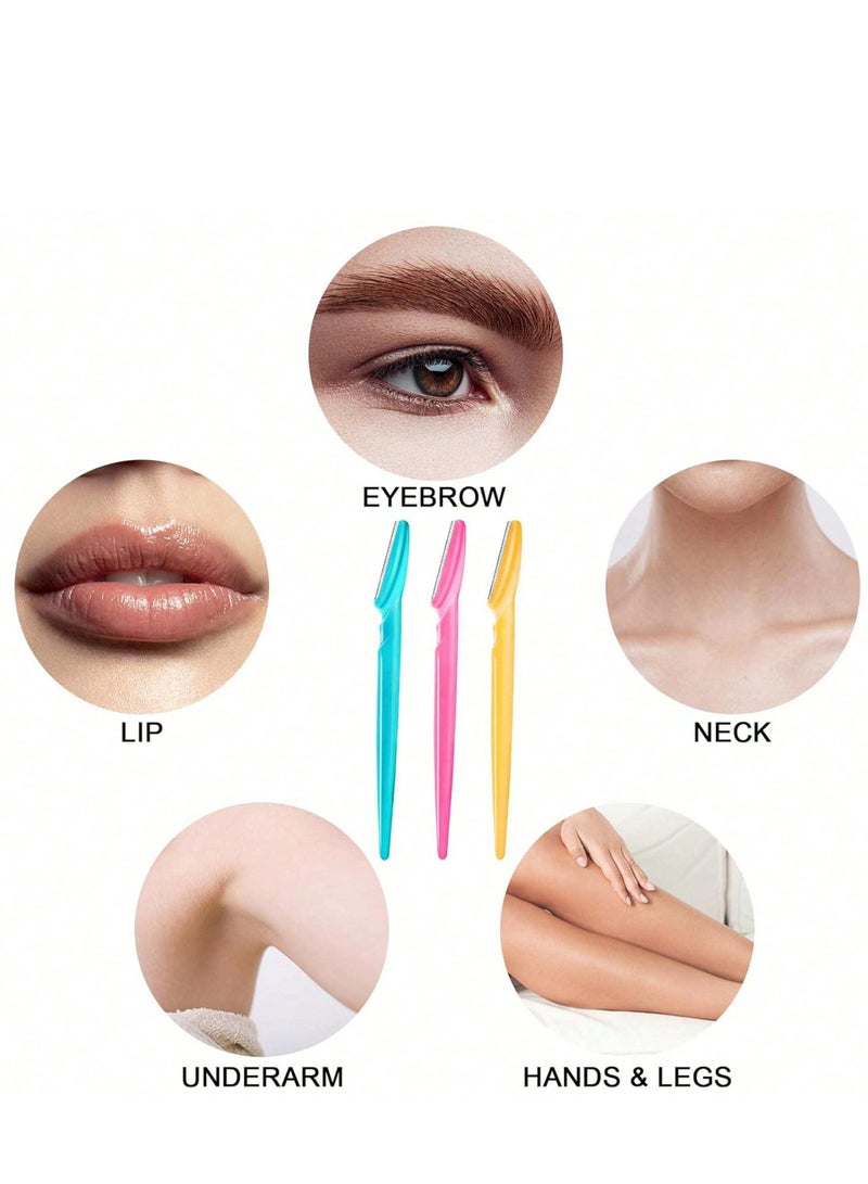 Shein Complete Skincare Set – Hair Band + Cleansing Brushes + Beauty Blender + Face & Eyebrow Razors Multicolour - Image 4