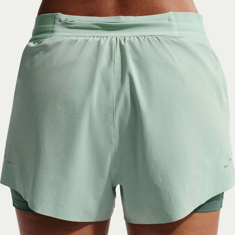 Nike Grey Women's Swift Dri-FIT 2-in-1 Running Shorts for Women | Best Price UAE