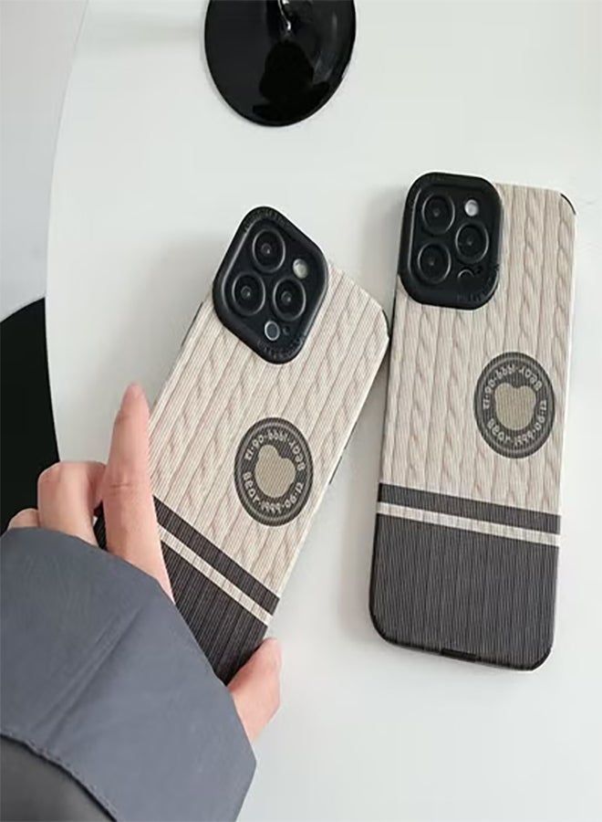 COVERSCART Protective Case Cover For Apple iPhone 13 Pro Max Cute Teddy Design Multicolour - Image 4