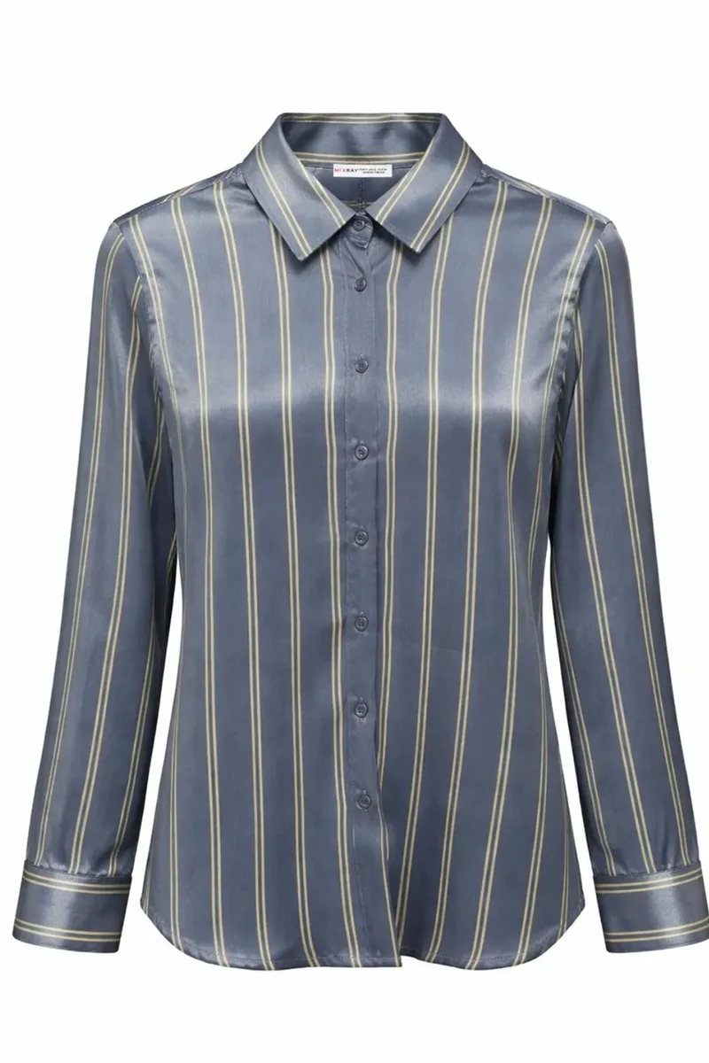 ميكسراي MIXRAY Women's Striped Shirt