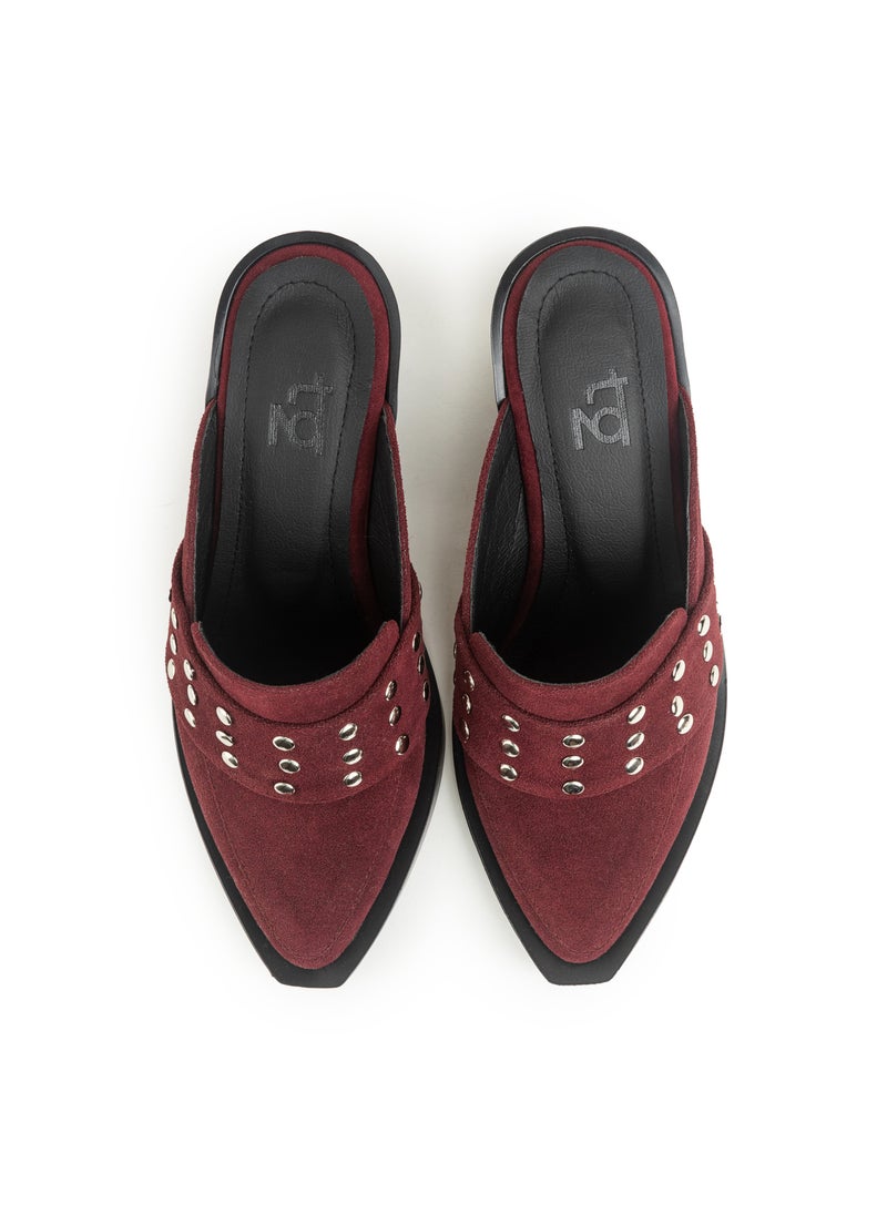 TGS Studded Band Heel Mules  - Image 3