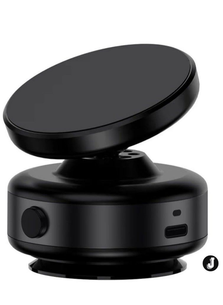 JAJEEK "Magnetic Suction Phone Holder for Car, Mirror, and Gym – Convenient Mount (Black)" - Image 1