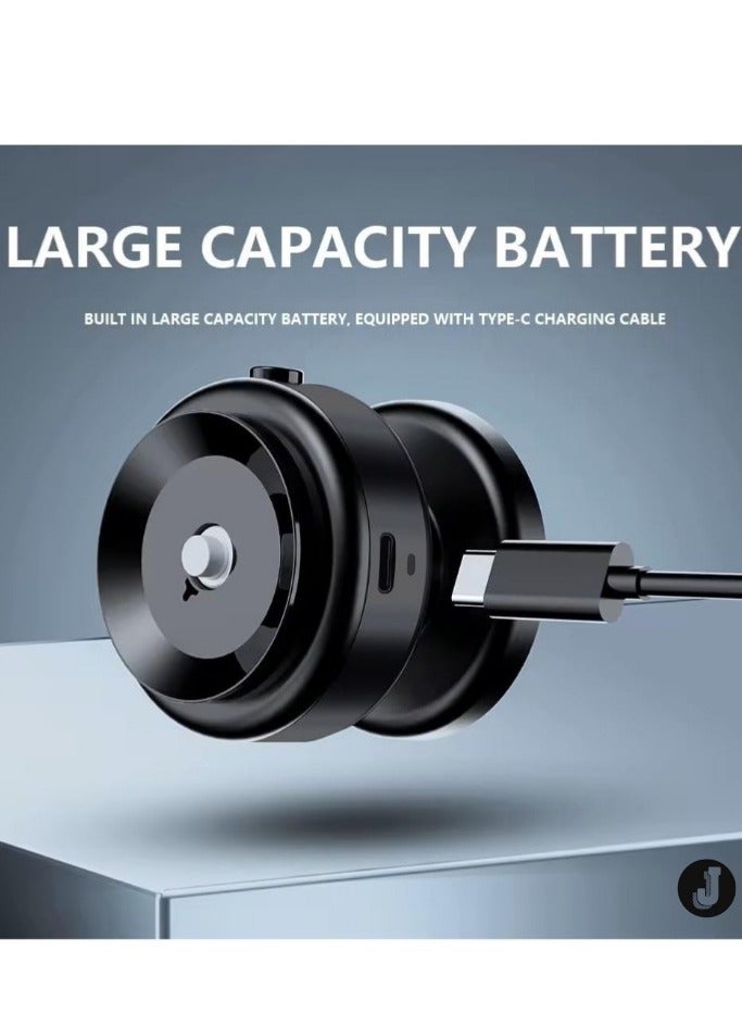 JAJEEK "Magnetic Suction Phone Holder for Car, Mirror, and Gym – Convenient Mount (Black)" - Image 4