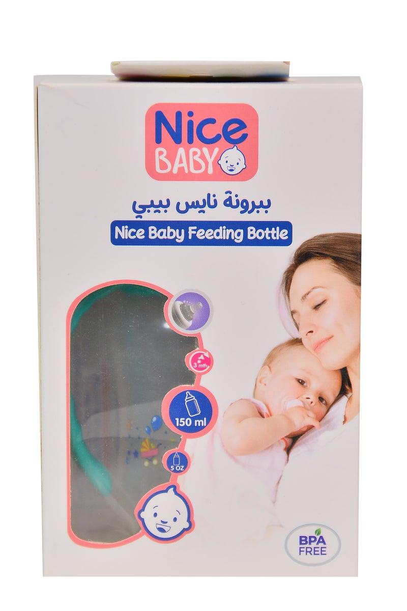 نايس بيبي ببرونة نايس بيبى بيد 150 ml - اخضر- متعددة الاشكال - Image 2