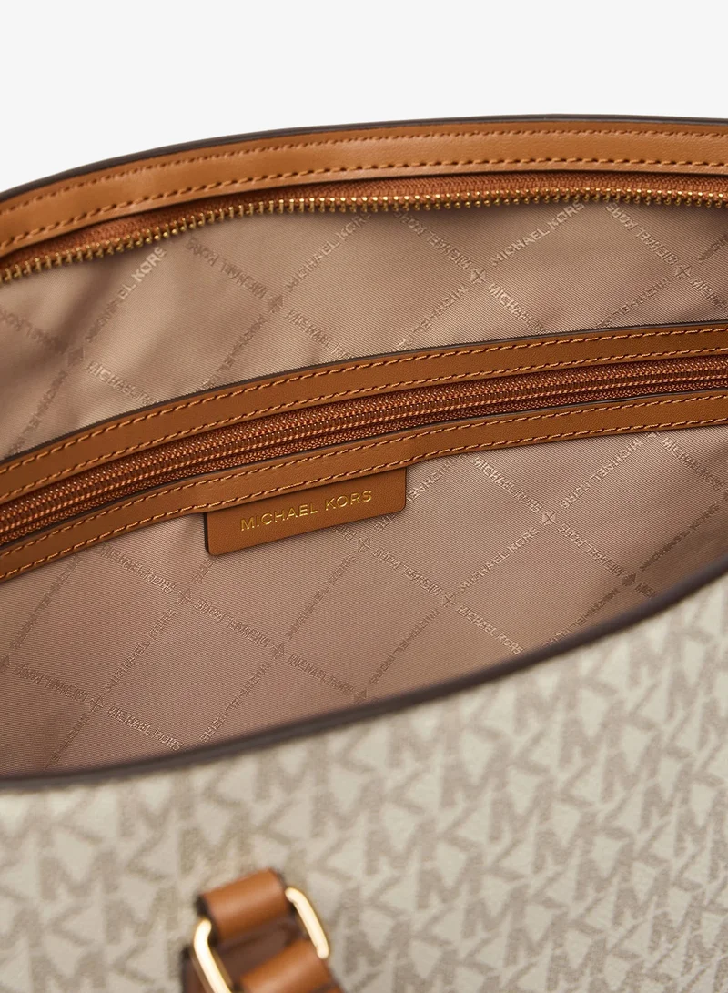 Michael Kors VANILLA/ACRN Andie Medium Tote Bag for Women | Best Price UAE