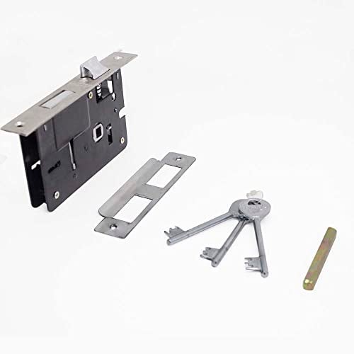 VOLO Mortise Door Lock | Bedroom Door Lock with 8" Lock Body for Home/Hotels/Office with 3 Brass Computerised Keys - Image 3