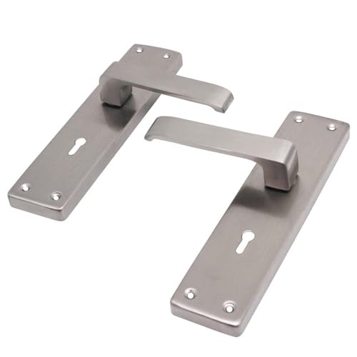 VOLO Mortise Door Lock | Bedroom Door Lock with 8" Lock Body for Home/Hotels/Office with 3 Brass Computerised Keys - Image 1