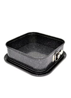 Prestige Granite 9" Square Springform Pan | Rectangular Roaster Pan Carbon Steel, Oven Safe | Premium Non-Stick Coating pan  - Image 1