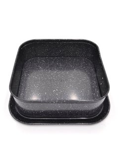 Prestige Granite 9" Square Springform Pan | Rectangular Roaster Pan Carbon Steel, Oven Safe | Premium Non-Stick Coating pan  - Image 3