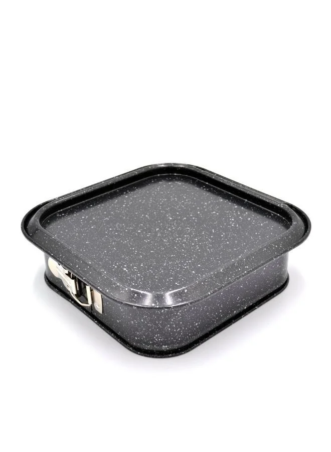 Prestige Granite 9" Square Springform Pan | Rectangular Roaster Pan Carbon Steel, Oven Safe | Premium Non-Stick Coating pan