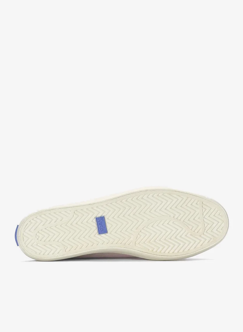 Keds Keepsake Lilac Keds Women's Kickback Canvas Slip On Casual Sneaker Purple for Women | Best Price UAE