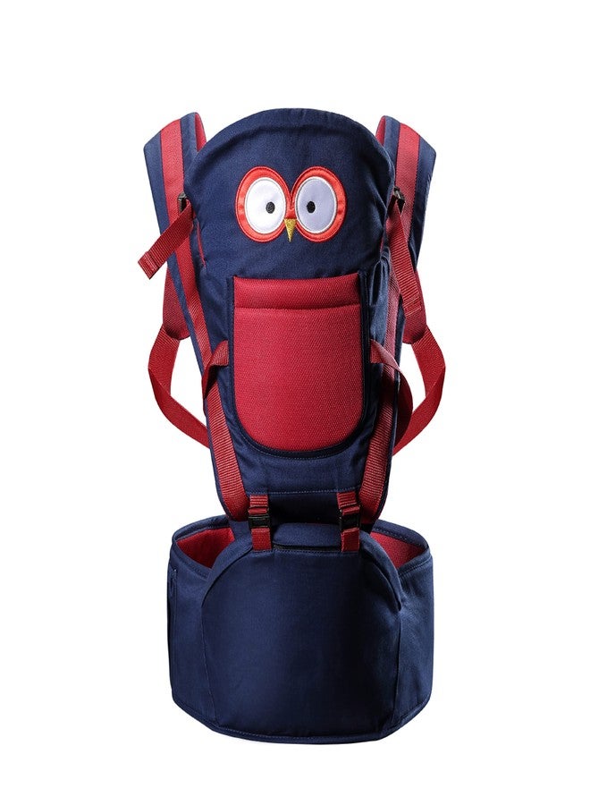 CURVEAR 10-In-1 Baby Carrier With Hip Seat-Ergonomic,Carrier Chest Breathable 360 Breastfeed Forward And Back Carry For Newborns And Older Babies For 3 To 36 Months Baby,Max Weight Up To 15 Kgs,Blue - Image 2