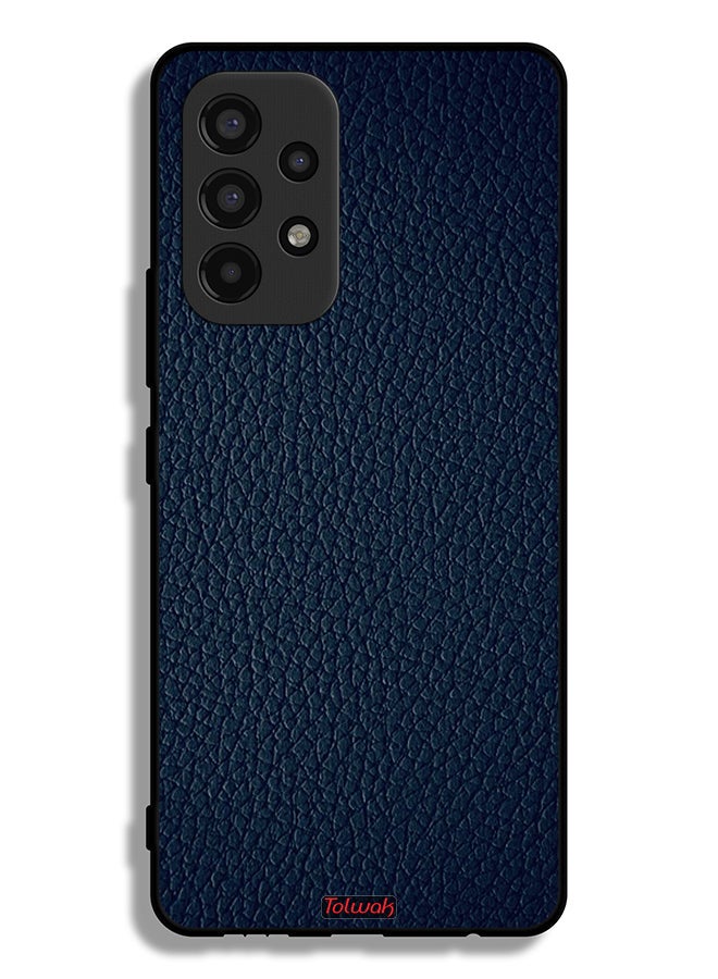 Tolwak Samsung Galaxy A53 5G Protective Case Cover Leather Pattern - Image 1