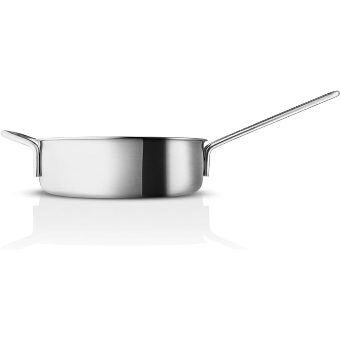 BS Eva Solo 11 L Stainless Steel Saucepan  Ceramic SlipLet NonStick Coating Durable Even Heat Distribution Dishwasher Safe Induction Compatible Saute Pan 24Cm - Image 3