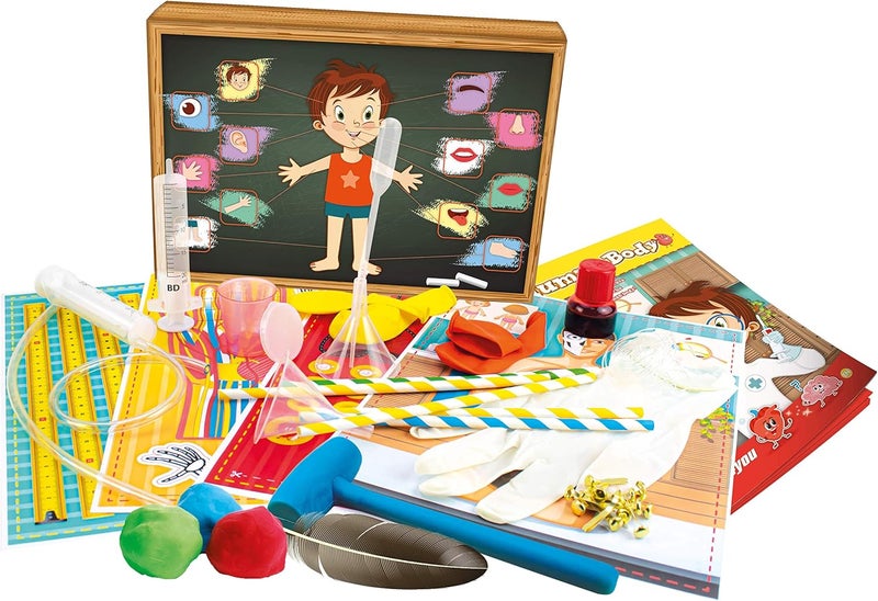 ساينس 4 يو مجموعة Science4you التعليمية STEM لجسم الإنسان مع كتاب تعلم عن جسم الإنسان للأطفال من سن 4 سنوات فما فوق - Image 3