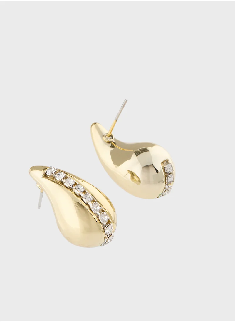 ايلا ليمتد اديشن Diamante Stud Earrings