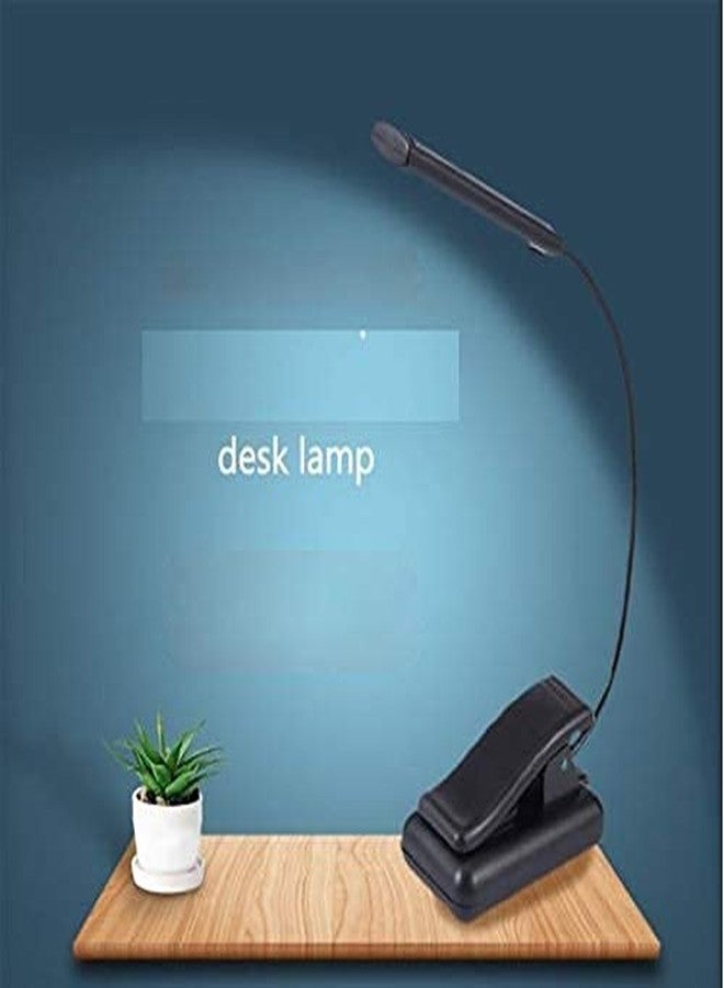 Tusig Easy Clip on COB Sturdy Adjustable Book Reading Flexible Night Reading LED Light (Black) - Image 4