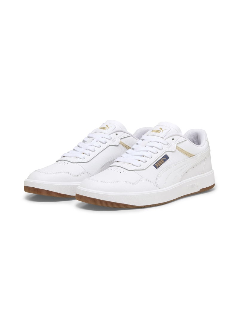 PUMA - Court Ultra Unisex White Sneakers - Image 1