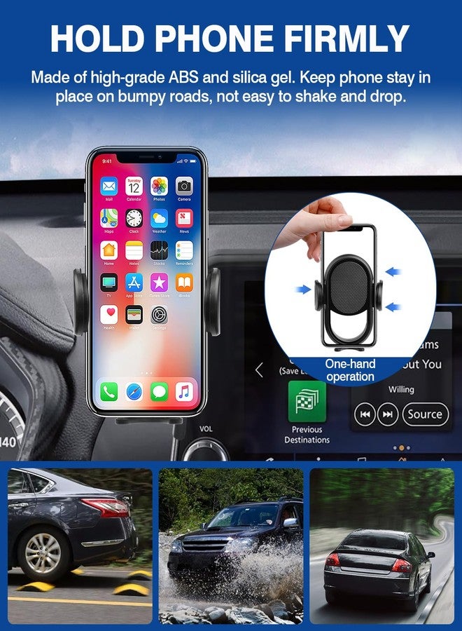 Autorder Car Phone Holder for 2021-2025 Nissan Rogue/2019-2025 Altima/2020-2025 Sentra Accessories Phone Mount 8-Inch Screen Cell Phone Automobile Cradles Hands-Free 360 Degree Rotation - Image 5