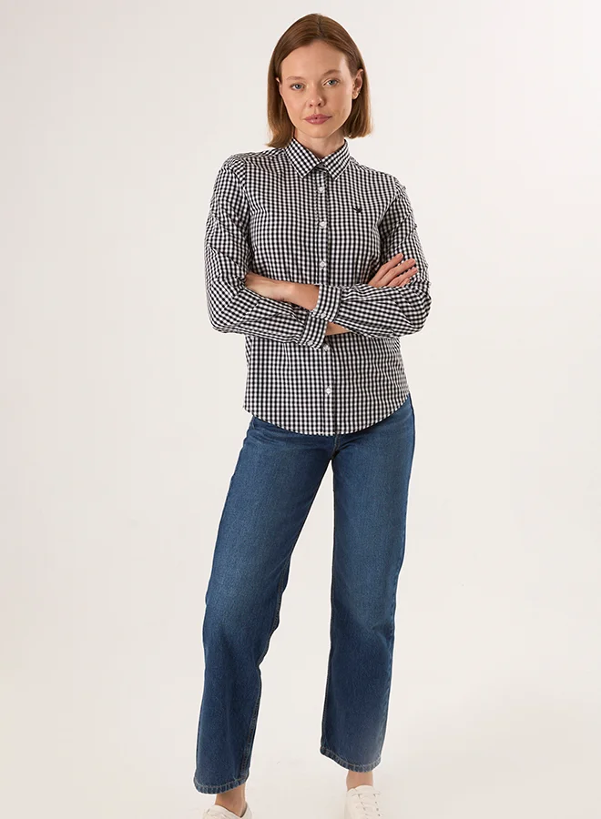 FELIX HARDY Plaid Long Sleeve Shirt