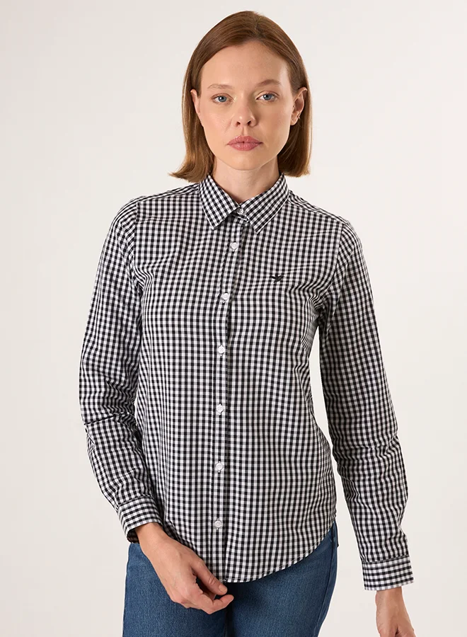 FELIX HARDY Plaid Long Sleeve Shirt