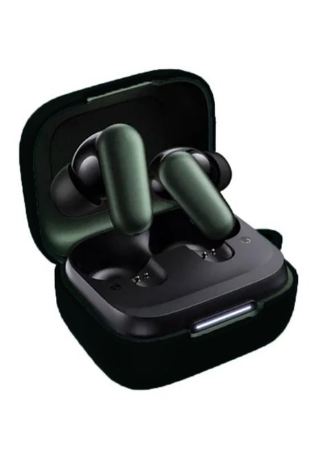 Silicone Case for Anker Soundcore R50i NC Earphone case, Anti Drop and dustproof Earbuds case Cover With Hook（Black）