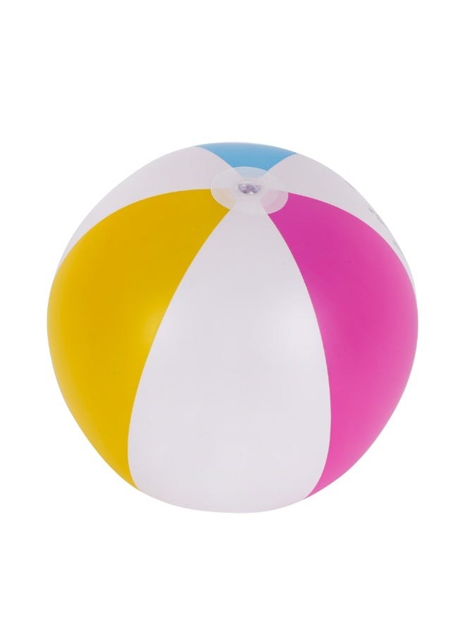 إبسلون كرة شاطئ إبسيلون - ٦٠ سم (٢٤ بوصة)، قابلة للنفخ، متينة/ مثالية للشاطئ، الحديقة، غرفة الأطفال، حمام السباحة، اللعب المائي/ متعددة الألوان | EPSSE1655 - Image 2