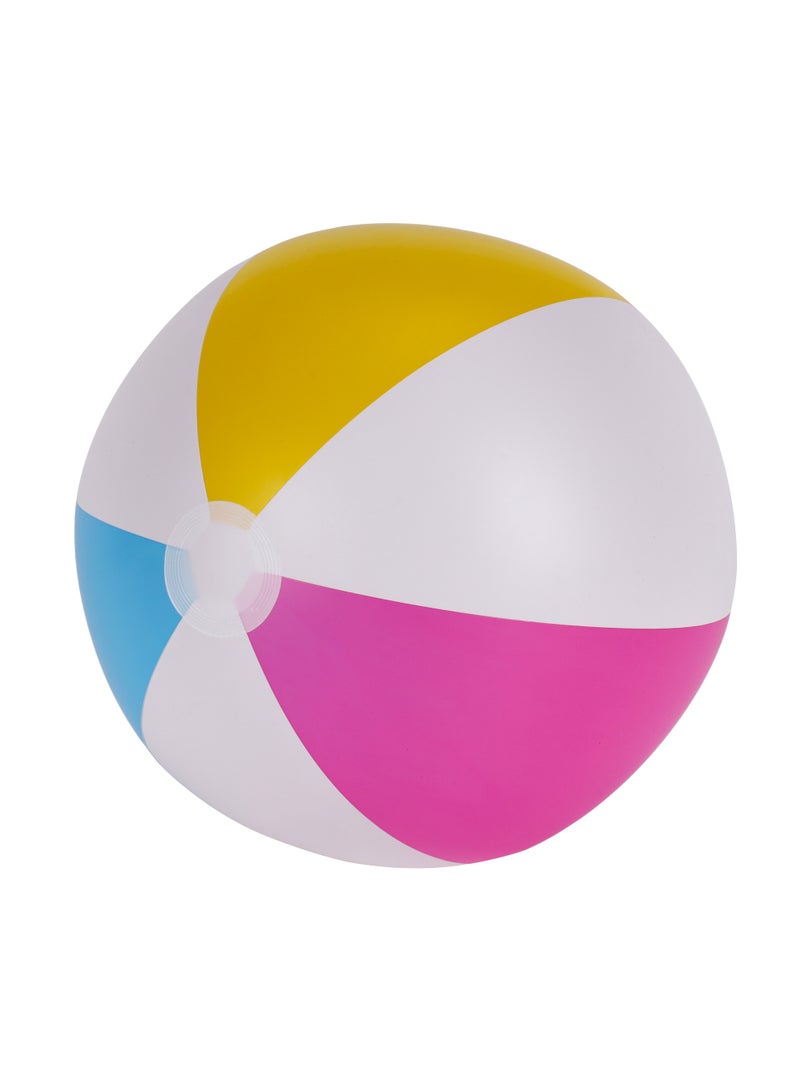 إبسلون كرة شاطئ إبسيلون - ٦٠ سم (٢٤ بوصة)، قابلة للنفخ، متينة/ مثالية للشاطئ، الحديقة، غرفة الأطفال، حمام السباحة، اللعب المائي/ متعددة الألوان | EPSSE1655 - Image 3