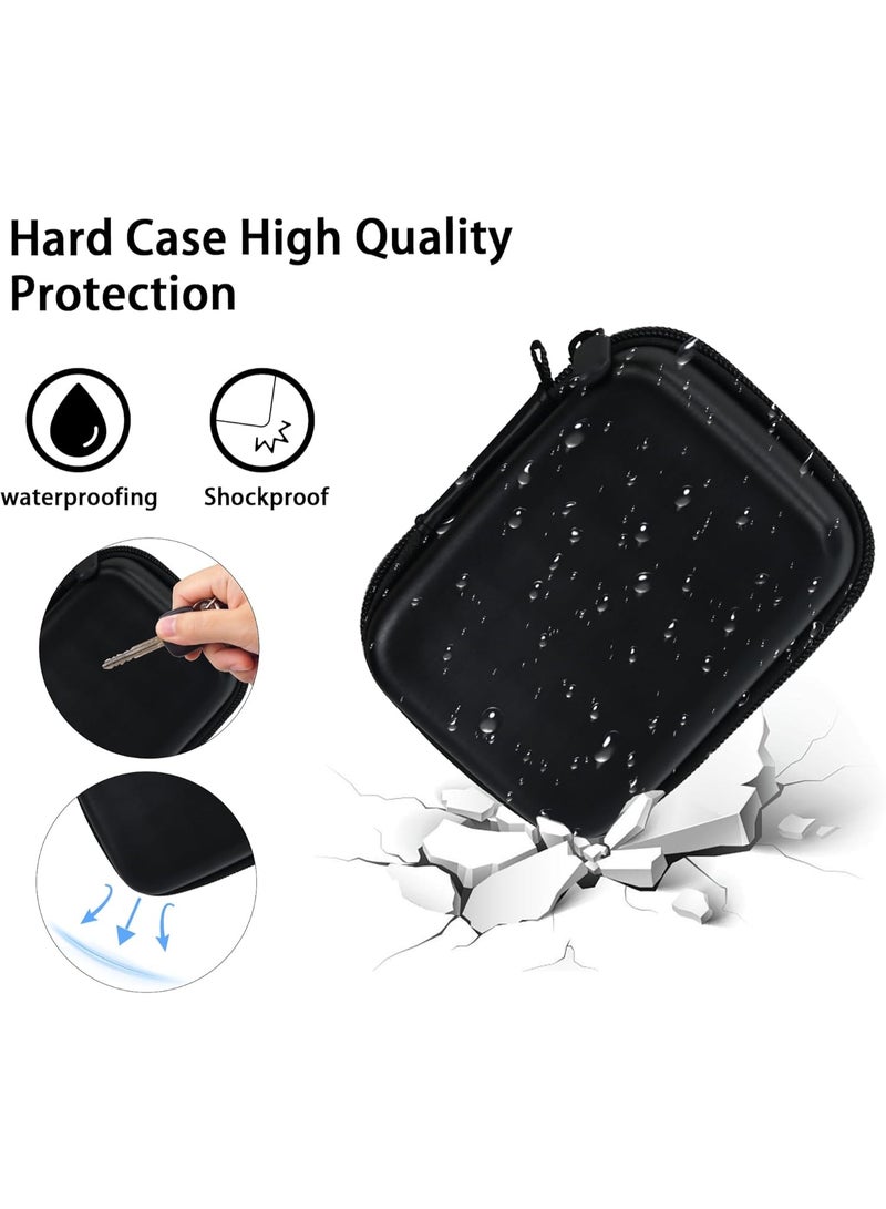 PTTIMFFM Compact Digital Camera Protective Case, Shockproof Hard EVA Travel Bag for Kodak Pixpro, Canon PowerShot ELPH 180/190, Sony DSC-W800/W830 & More with Accessory & SD Card Storage - Image 3