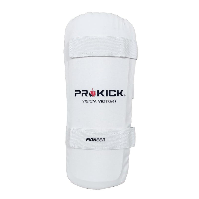 Prokick Pioneer Cricket Arm Guard, White - Small Boys - Image 1