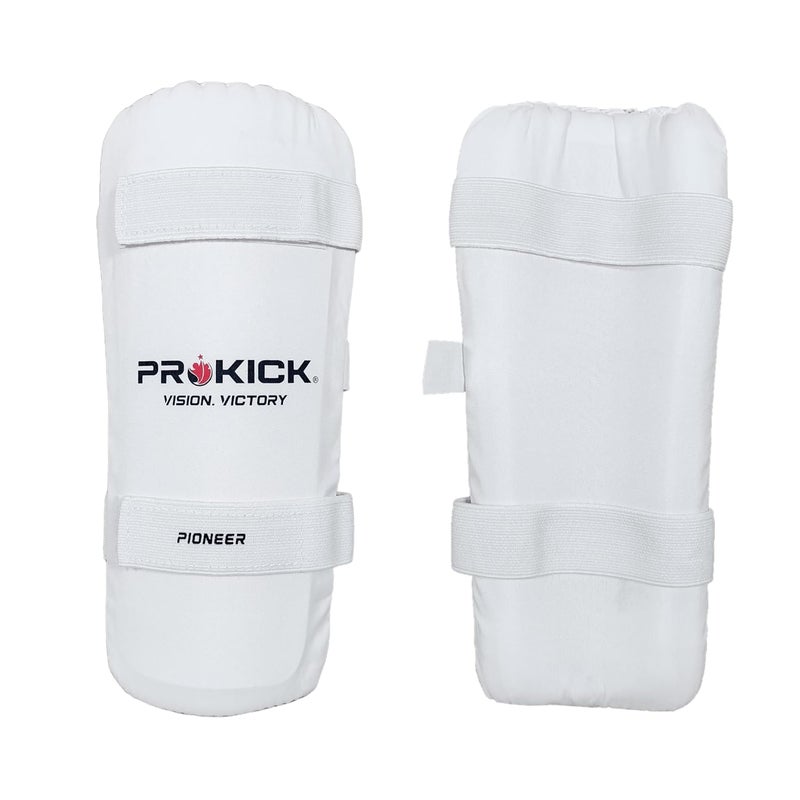 Prokick Pioneer Cricket Arm Guard, White - Small Boys - Image 3