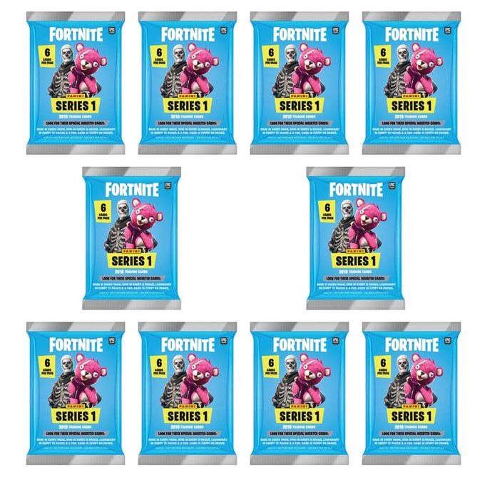 FORTNITE 2019 Panini Fortnite Series 1 Trading Cards, 10-Pack Mega Bundle - Image 2