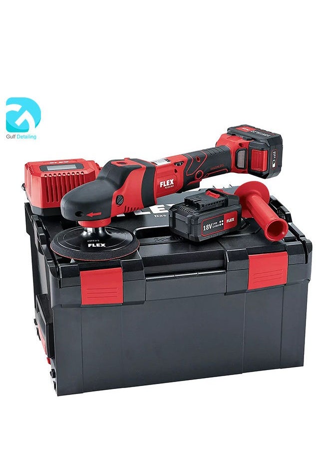 FLEX FLEX Cordless Brushless Rotary Polisher PE 150 18.0 EC/5.0 Set 447153  - Image 1