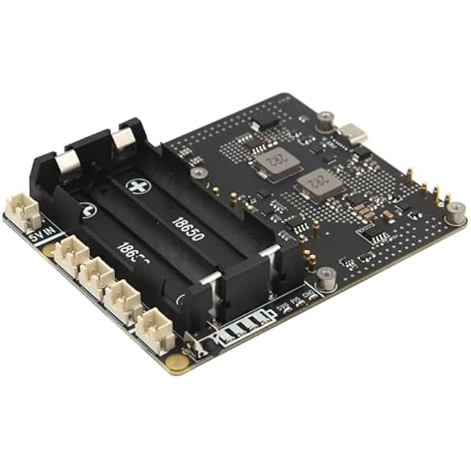 X1201 ULTRA-THIN 18650 UPS SHIELD FOR RASPBERRY PI 5, WITH MAX 5.1V 5A OUTPUT & AUTO POWER ON & SAFE SHUTDOWN & POWER LOSS DETECTION FUNCTION - Image 1