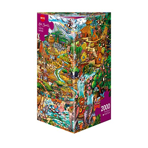 Heye Exotic Safari Puzzle Silver - Image 1