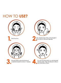 LILIUM Skin Smoothening Face & Body Papaya Scrub 250G With Papaya Extracts & Almond Oil  - Image 5