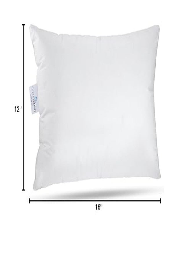 ComfyDown وسادة للأطفال، حشوة من ريش الإوز بقوة حشوة 800، غطاء قطن 100% بعدد خيوط 300 - مصنوعة في الولايات المتحدة الأمريكية من 18 شهرًا إلى 6 سنوات (12" × 16") - Image 2