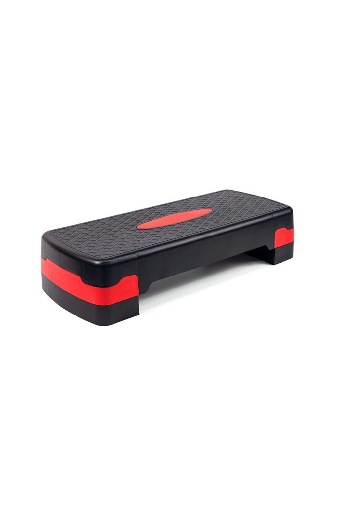 Generic Fitness Step Board, Adjustable Aerobic Exercise Step Board for Home Use, Rhythmic Yoga Personal Training Step Board, Fitness Equipment, Stackable Fitness Step Board, Yoga Step Board, Balance Step Board, Home Fitness Equipment, Yoga Accessories ,Black Red  - Image 1