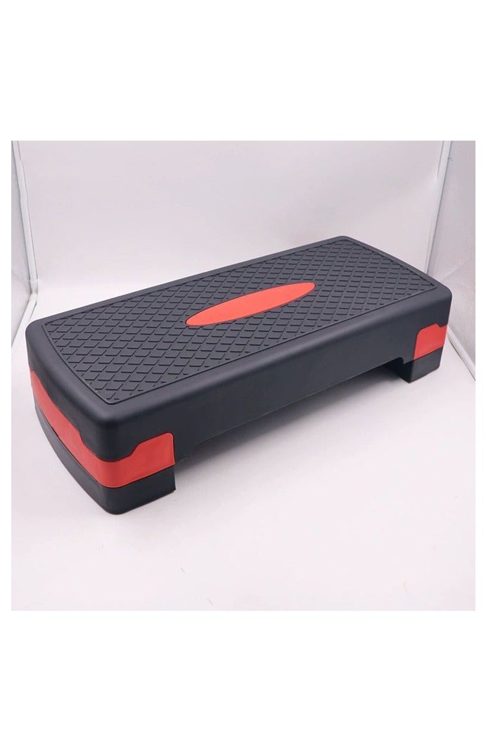 Generic Fitness Step Board, Adjustable Aerobic Exercise Step Board for Home Use, Rhythmic Yoga Personal Training Step Board, Fitness Equipment, Stackable Fitness Step Board, Yoga Step Board, Balance Step Board, Home Fitness Equipment, Yoga Accessories ,Black Red  - Image 4