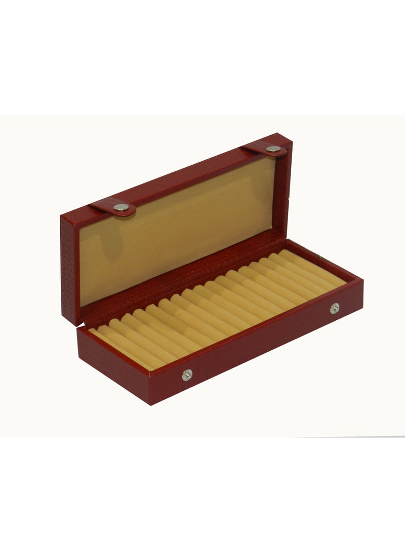 LAVERI LEATHER Laveri Ring Storage Display Box with Ring Holder Showcase for Store Display, Jewelry Show & Home ~ Jewelry Tray Organizer  - Image 4